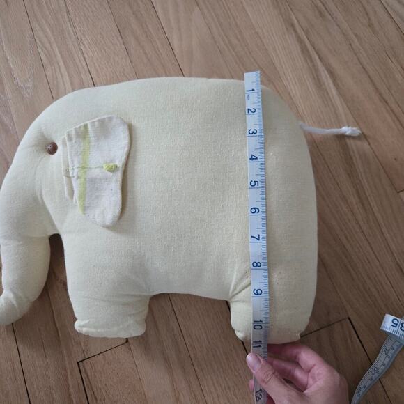 Handmade Elephant Plush Pillow Decor Throw Pillow - Picture 6 of 6